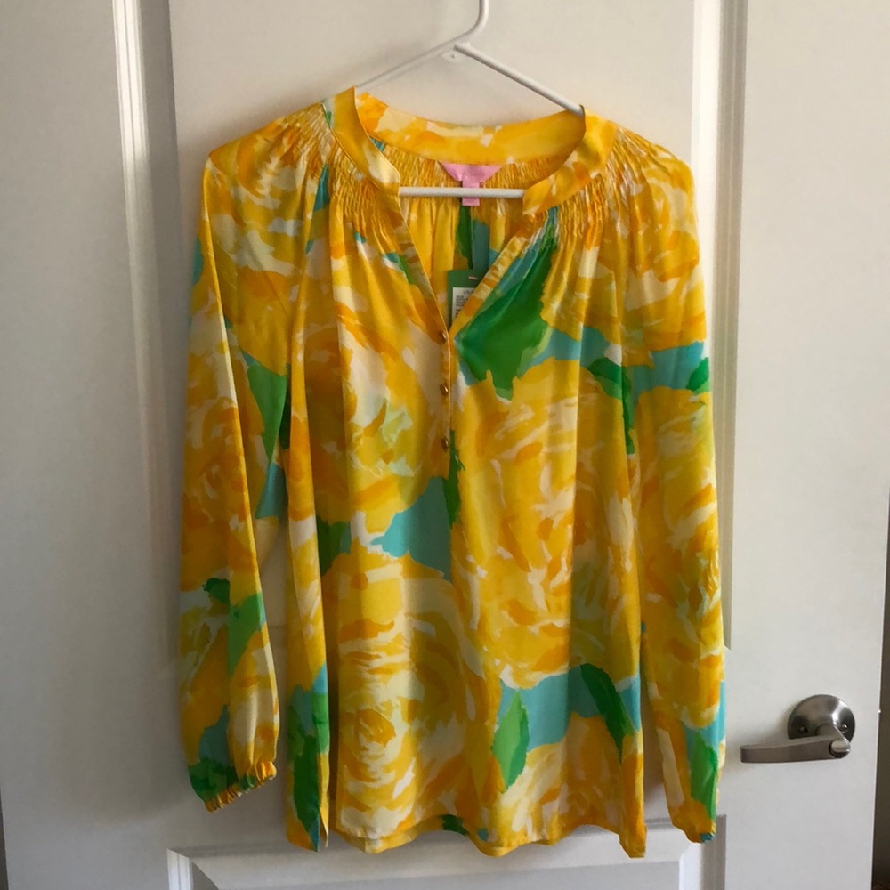 Lilly Pulitzer silk Elsa too
